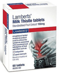 Lamberts Milk Thistle 150mg 60 Tablets