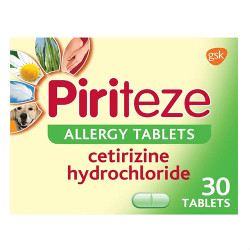 Piriteze Allergy Tablets 30