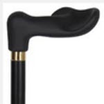 Walking stick ergonomic handle